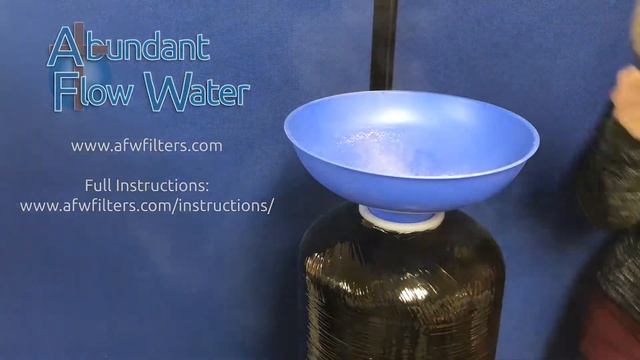 Water Softener Tank Filling Instructions смотреть онлайн