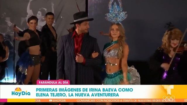 Presentan a Irina Baeva como la nueva Aventurera | Hoy Día | Telemundo смотреть онлайн