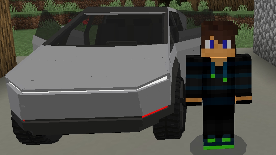 Кто подарил мне этот кибер трак в майнкрафт ( Белчёнок ™)