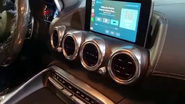 Carplay en Mercedes AMG GT смотреть онлайн
