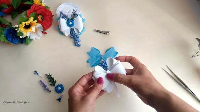 DIY Необычные заколки из фома и бусин смотреть онлайн