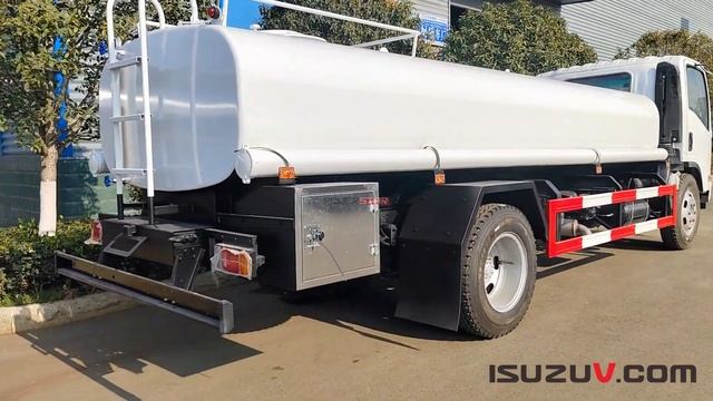 Brand New ISUZU 700P 4×2 190HP Water Tank Truck Food-grade stainless steel Water Tank Truck for Sal смотреть онлайн