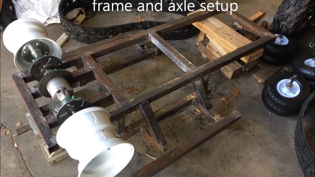Mobility Scooter Tank Build смотреть онлайн