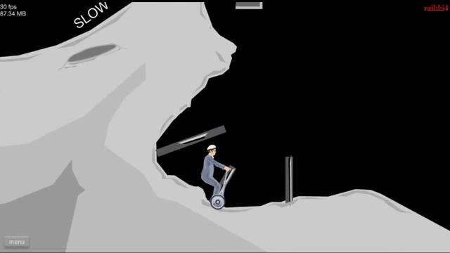 Happy Wheels-С горки на тележке-Серия 1 смотреть онлайн