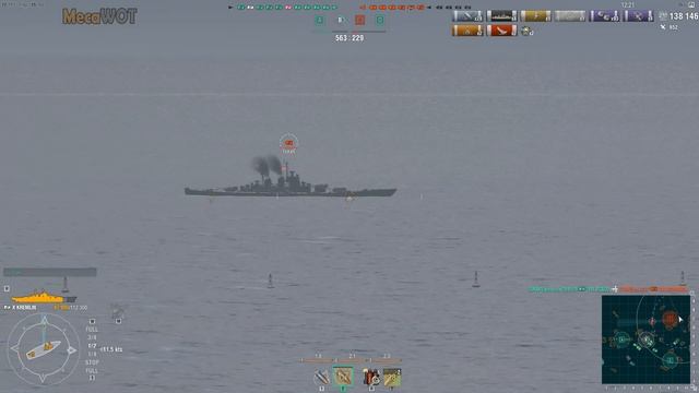 World of WarShips | Kremlin | 6 KILLS | 232K Damage - Replay Gameplay 1080p 60 fps смотреть онлайн