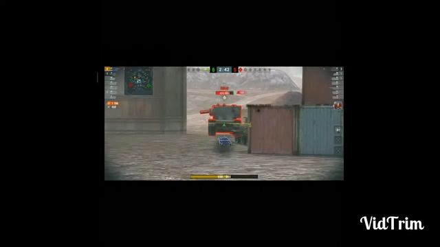 World of tanks blitz НАРЕЗКИ ВАНШОТОВ НА ТАНКЕ CY-100Y смотреть онлайн