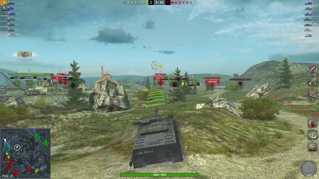Нереальное тащилово в игре Wot Blitz смотреть онлайн