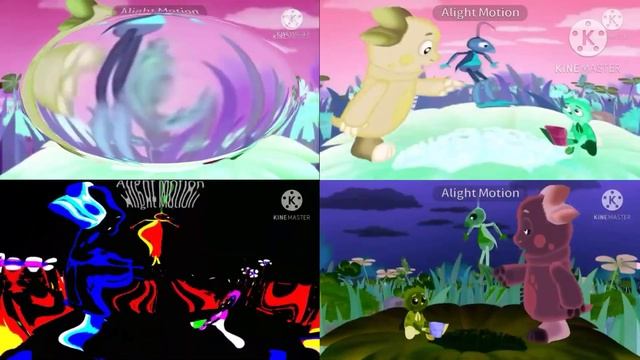 Luntik Russian Intro Quadparison (2)