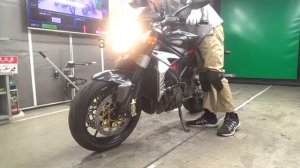 MV Agusta Brutale 910R (2006) start & original engine sound