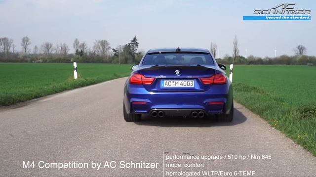 AC Schnitzer - BMW M4 Competition Sound Check; Comfort Mode смотреть онлайн