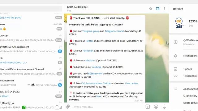 17.5$ EZ365 Exchange #airdrop|No KYC need| смотреть онлайн