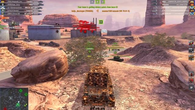 FV4005 | 8,4K Damage 4 Kills | WoT Blitz Replays смотреть онлайн
