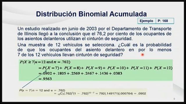 Distribución de Probabilidad Binomial - Estadística II Capítulo 6 смотреть онлайн