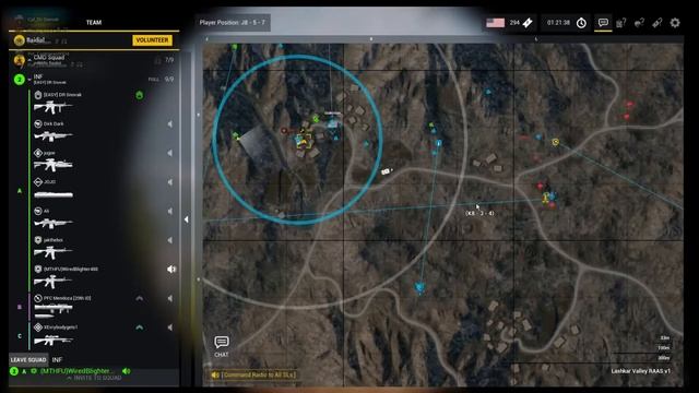 Squad 40v40 Lashkar Valley Forward Observer SL смотреть онлайн
