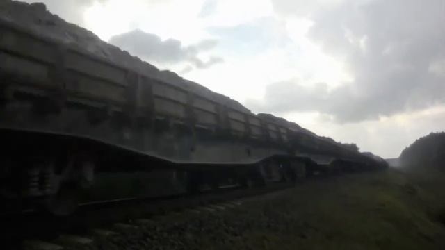 обработка 2тэ10ук с товарным составом перегон Погодино - Темный лес 77 километр смотреть онлайн