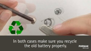 Phonak   How To Change The Battery