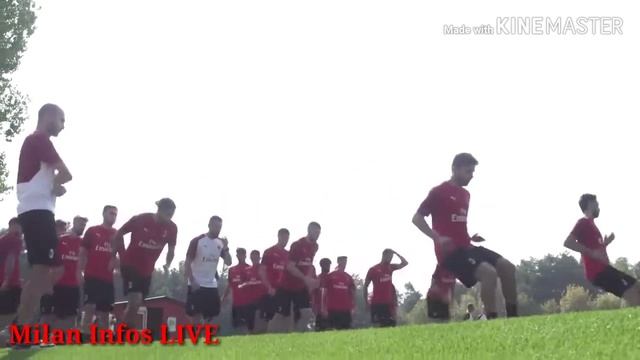 A Milanello si lavora verso Verona смотреть онлайн