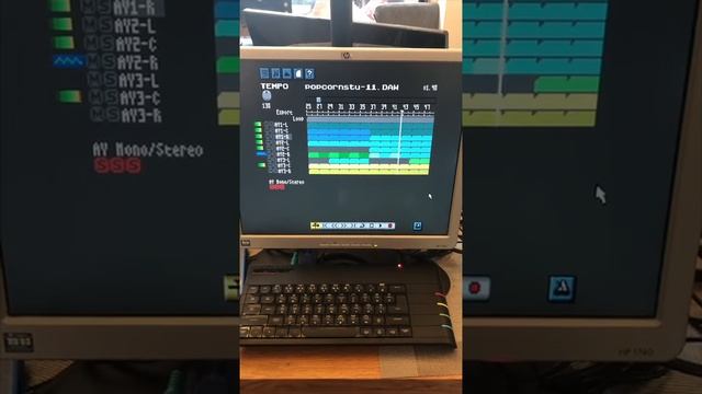 ZX Spectrum Next NextDAW Popcorn смотреть онлайн