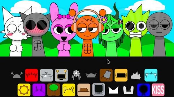 СПРУНКИ - Новый мод С ДЕТЬМИ + НОВЫЙ ПЕРСОНАЖ!   Incredibox Sprunki Sinner Edition Все реакции