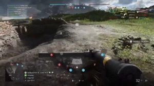 Type 97 Chi-Ha with 75mm Type 5 tank gun is deadly! (Battlefield V)
