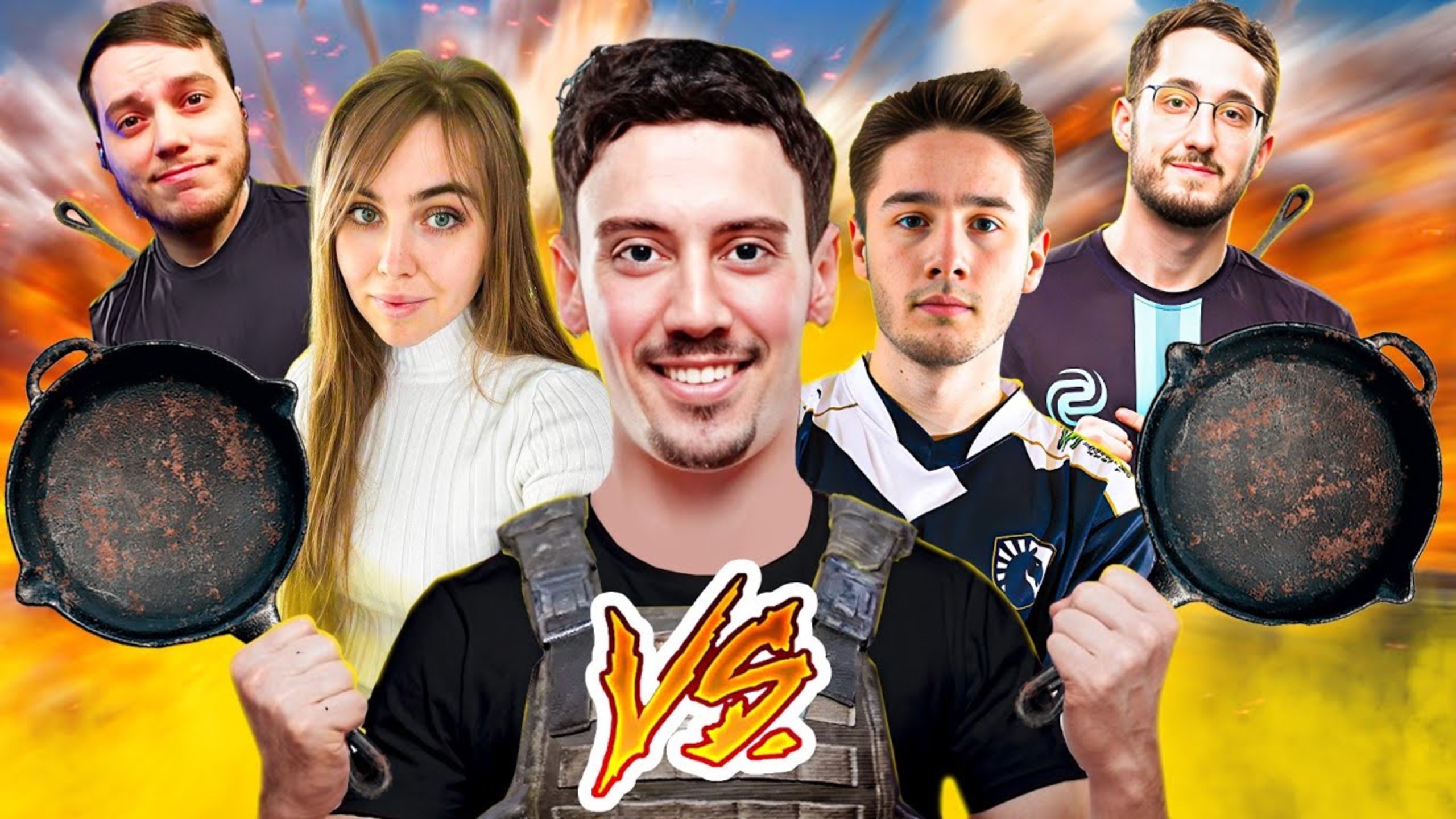 TGLTN Vs Twitch Streamers But There Are No Guns... (PUBG)