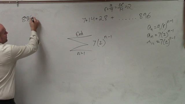 How to write the sum in sigma notation given a geometric sequence смотреть онлайн