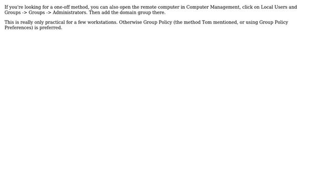 DevOps & SysAdmins: How to add a domain user to the local admin group remotely? (5 Solutions!!) смотреть онлайн