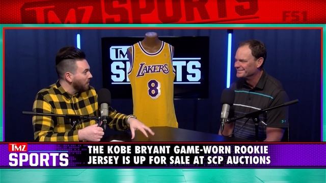 Kobe Bryant Game-Worn Rookie Jersey Could Net $5 Million At Auction | TMZ Sports смотреть онлайн