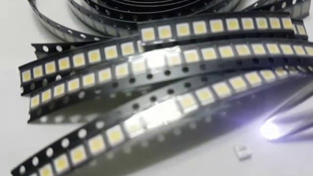 盤裝正品 LG LED燈珠 1W 3V 300mA 3528 2835 冷白光 液晶電視背光燈珠 0 смотреть онлайн