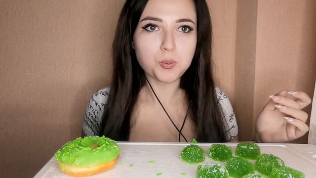 Green marmalade 💚 Asmr смотреть онлайн