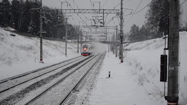 Siemens Velaro (rus) SAPSAN ЭВС2-01 смотреть онлайн