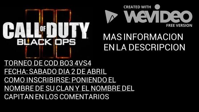TORNEO DE COD BO3 EN PS3 OLD GEN смотреть онлайн