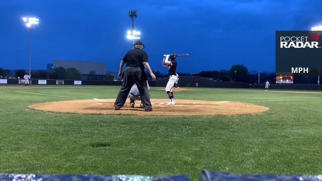 Jake Anderson Recent video with pocket radar velocity of fastball and change up смотреть онлайн
