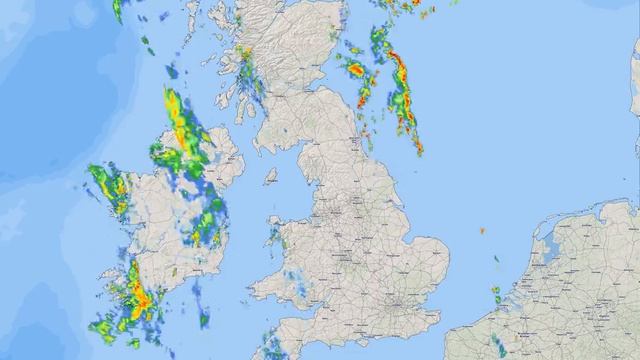 UK Rain Radar - 2018/07/27 - Lightning Storms after heatwave смотреть онлайн
