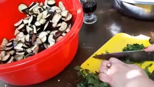 Острая закуска. Лучшая закуска из баклажанов на зиму. смотреть онлайн