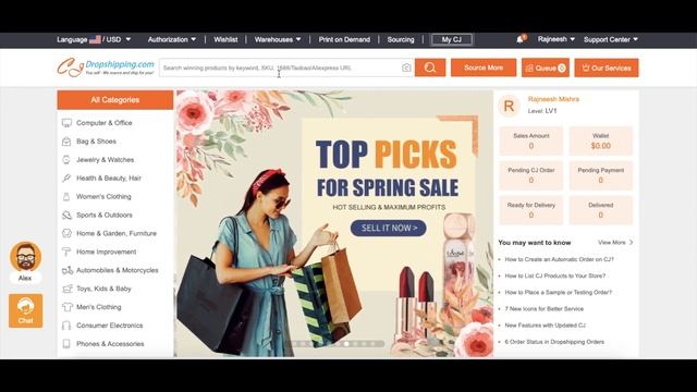 How to use CJ Dropshipping with Shopify (2021) - CJ Dropshipping Complete Tutorial - Hindi смотреть онлайн