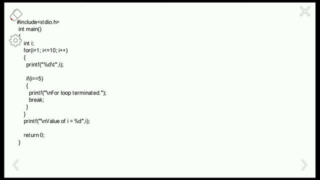 Break statement in c смотреть онлайн