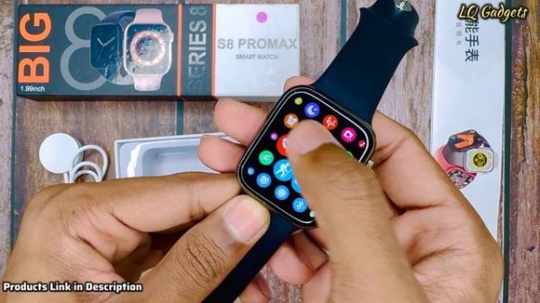 New S8 Pro Max Smart Watch with Big 1.99 inch Display!