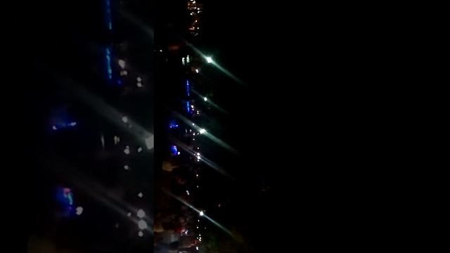 Каскад фонтанов у к-ра "Аврора". г.Краснодар. смотреть онлайн