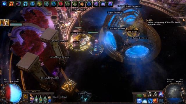 POE 3.18 - Spark + aura bot early смотреть онлайн