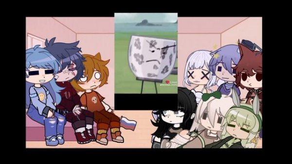 ☆Реакция персов инмт на тт и на (Кнайфасан)☆ #4часть #pink_Cherry