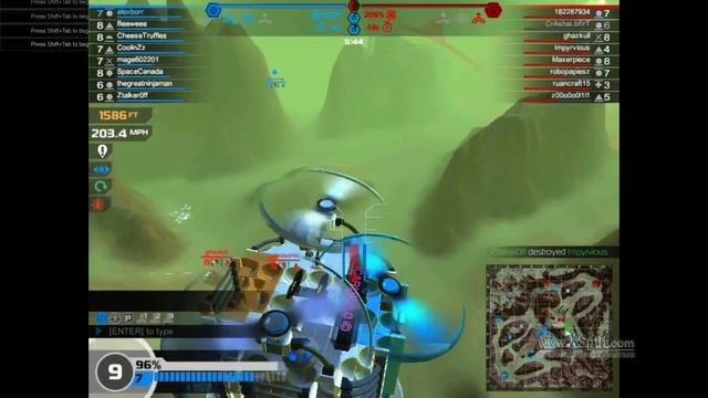 Robocraft ICARUS 3.0 The flying tank for sale on robot factory BA смотреть онлайн