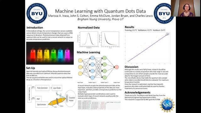 Machine Learning with Temperature Sensing Quantum Dots Data – Marissa Iraca смотреть онлайн
