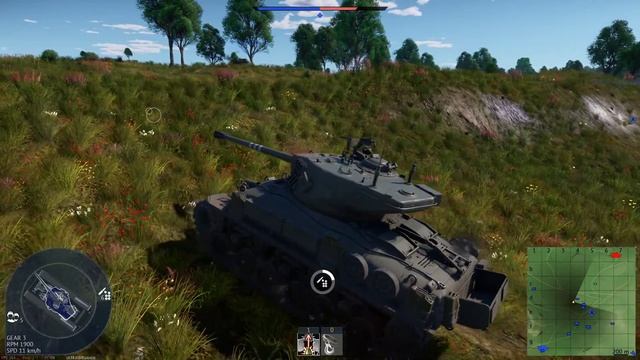 Gameplay War Thunder pertama | M-51 Medium Tank | War Thunder | No Comment смотреть онлайн