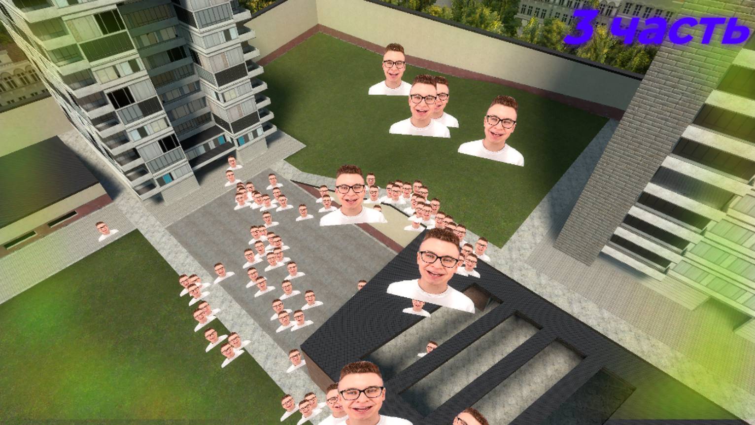 убегаю от NEXTBOT в игре Garry's Mod (3 ЧАСТЬ) смотреть онлайн