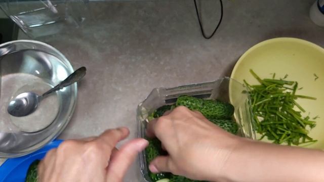 Малосольные огурцы . Хрустящие , ароматные и вкусные! смотреть онлайн