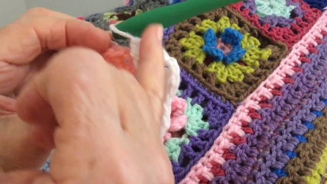 Cuadros en Crochet Granny Square #17 смотреть онлайн