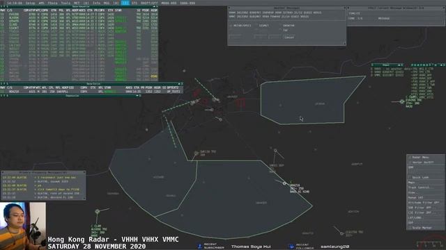 2020-11-28 | VATSIM ATC | Hong Kong Radar | VHHH VHHX VMMC смотреть онлайн