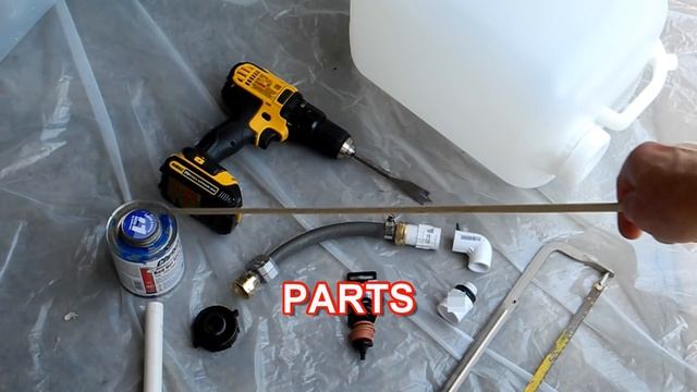 DIY Portable Gray Water Tank - For Campers смотреть онлайн