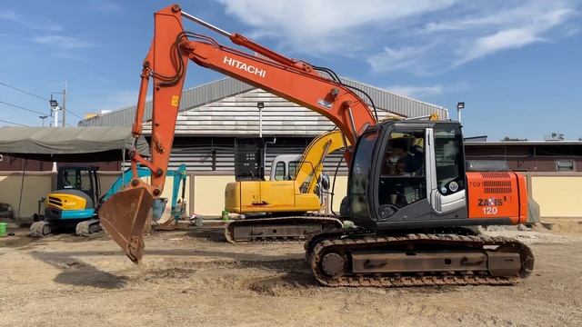 รถขุด HITACHI ZX120-3 [SOLD]ไลน์เจาะ เก่าญี่ปุ่น ไม่ผ่านการใช้งานในไทย ☎️081-8581834 แบงค์ขุมทรัพย์ смотреть онлайн